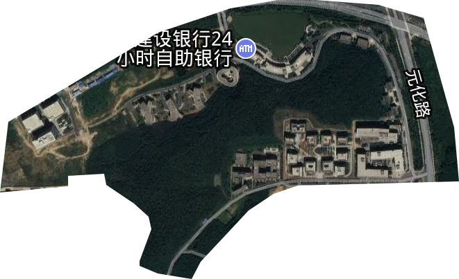 南京大学科学园卫星图