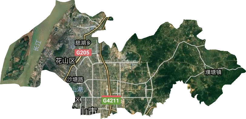 花山区卫星图