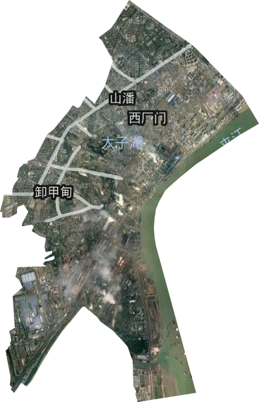 大厂街道卫星图