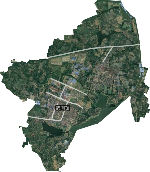 鹅湖镇卫星图