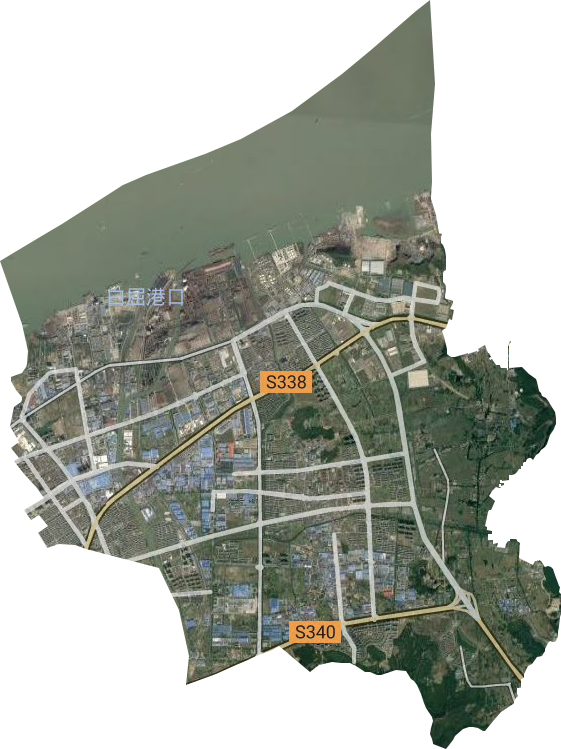 江阴高新技术产业开发区卫星图