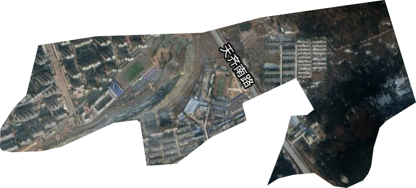 三河尖街道卫星图