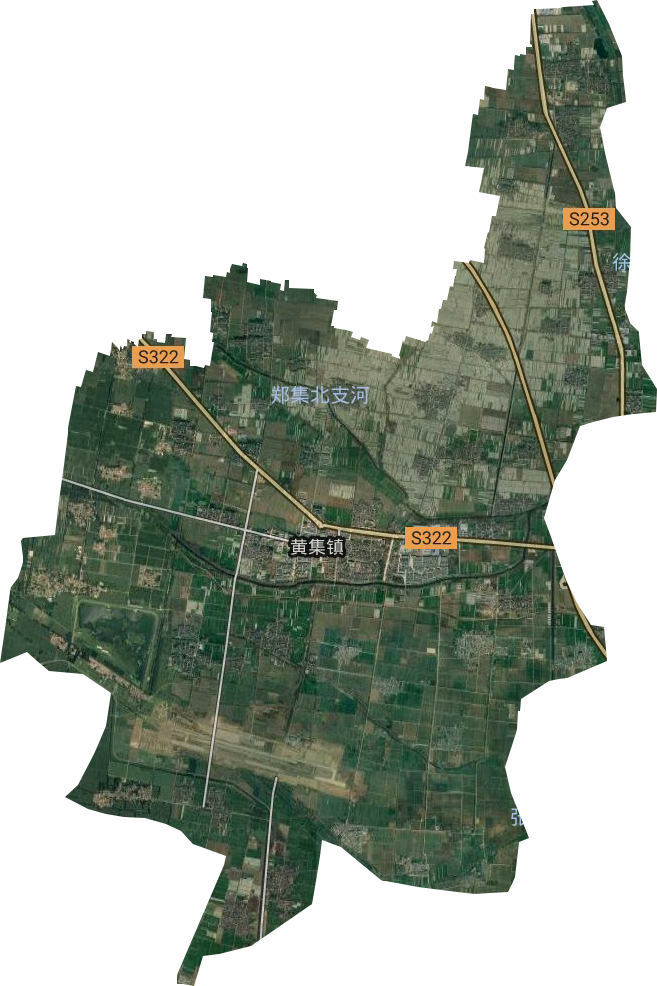 黄集镇卫星图