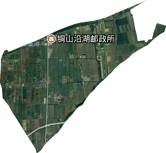 国营沿湖农场卫星图