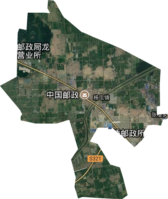 杨屯镇卫星图