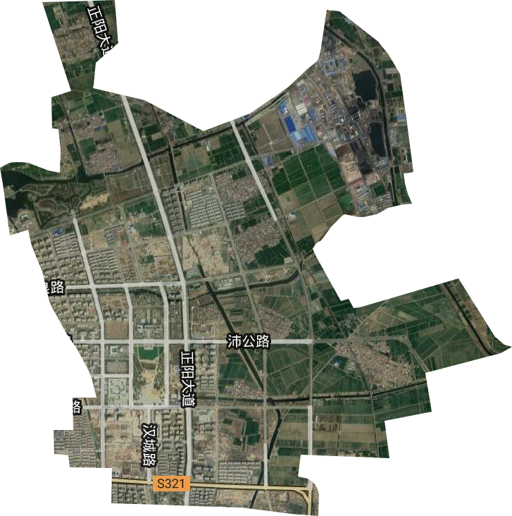 沛县新城区卫星图