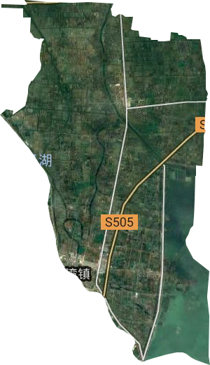 窑湾镇卫星图