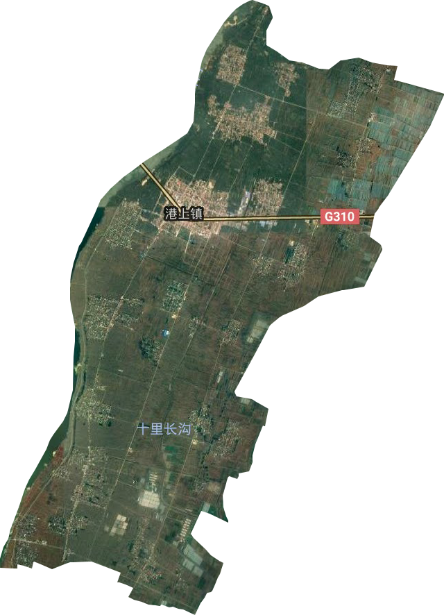 港上镇卫星图