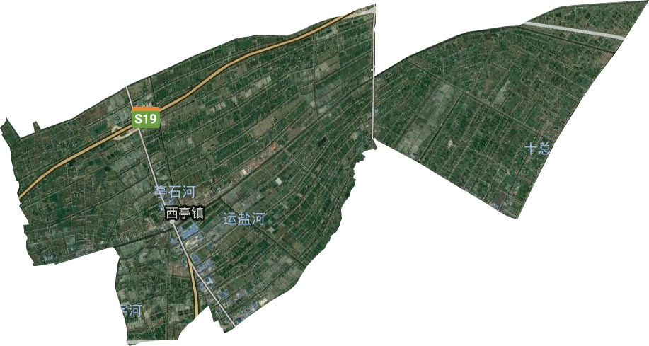 西亭镇卫星图
