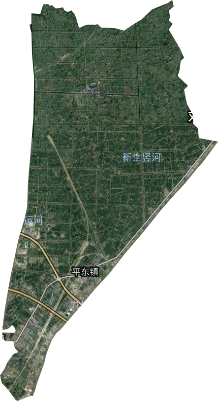 平东镇卫星图