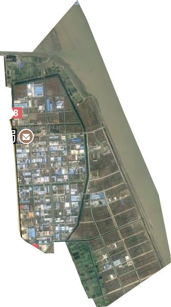 启东滨海工业园卫星图