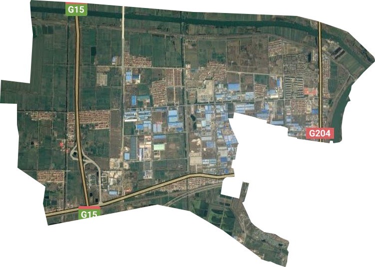 新浦经济开发区卫星图