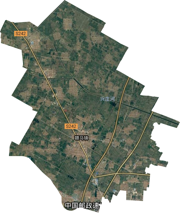 赣马镇卫星图
