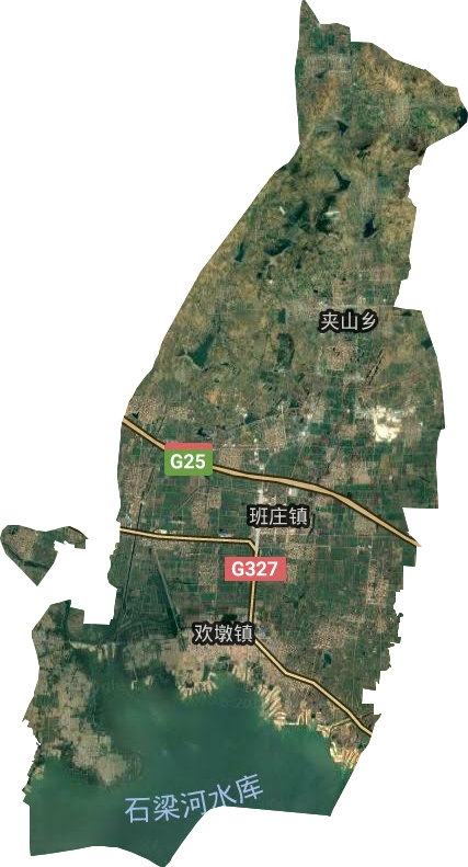 班庄镇卫星图