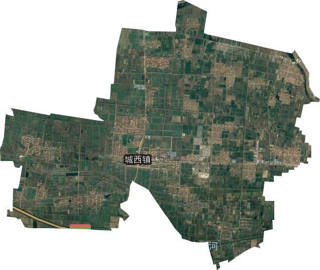 城西镇卫星图