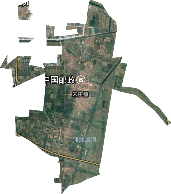 宋庄镇卫星图