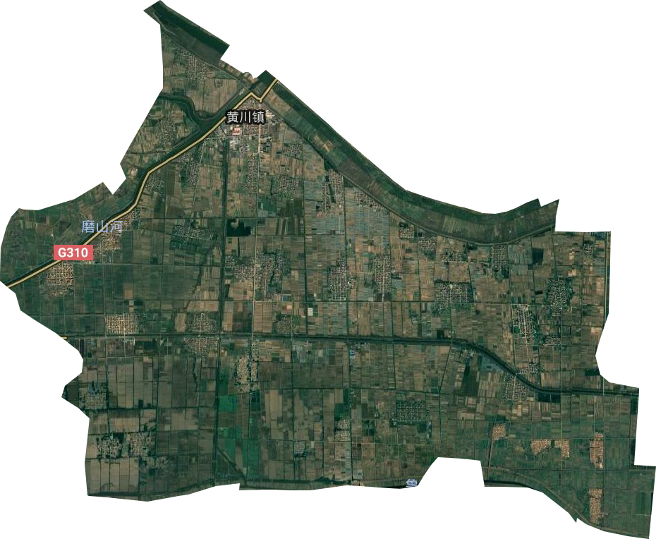 黄川镇卫星图