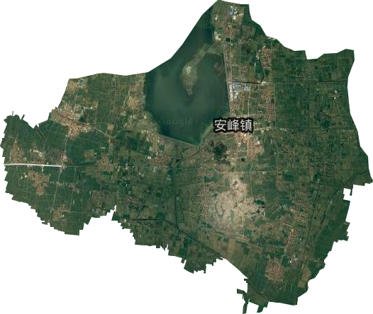安峰镇卫星图