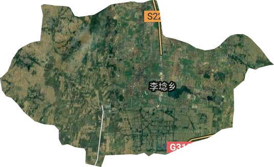 李埝乡卫星图
