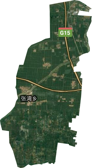 张湾乡卫星图