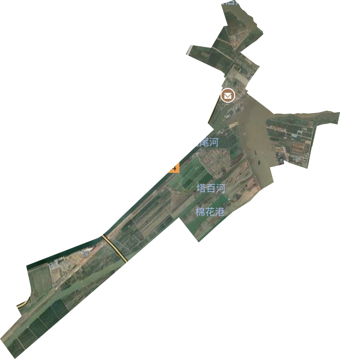 燕尾港镇卫星图
