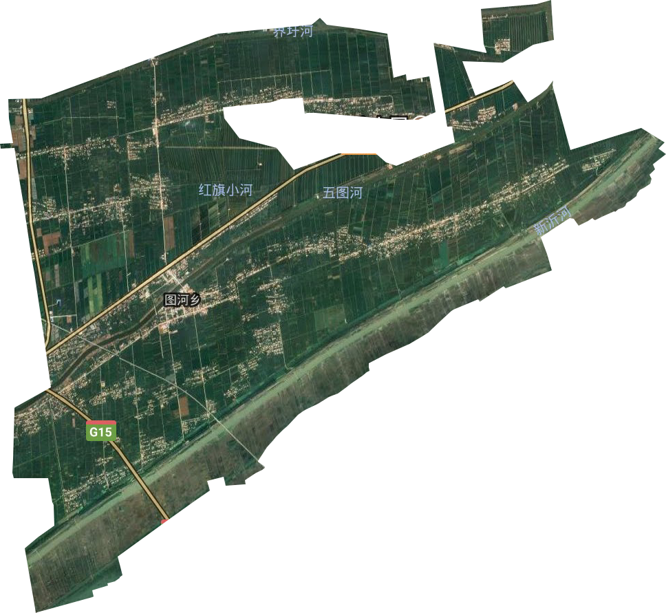 图河乡卫星图