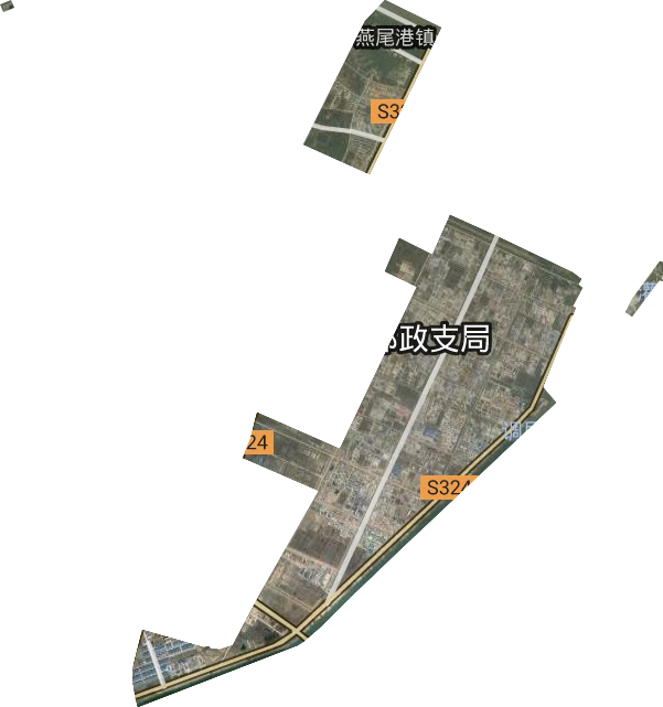 灌云临港产业区卫星图