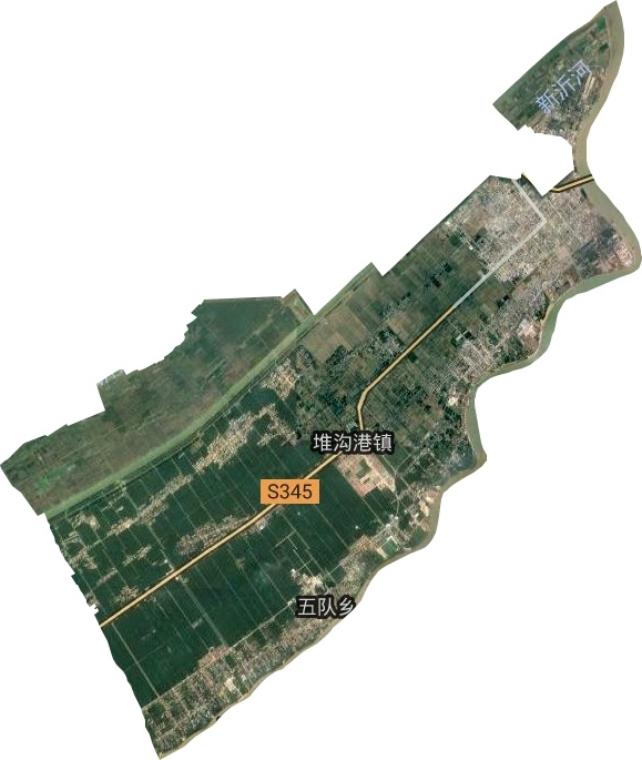 堆沟港镇卫星图