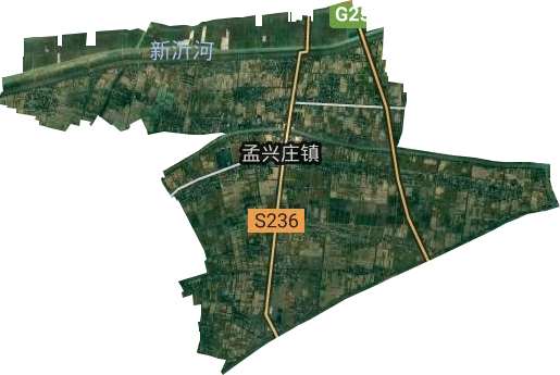 孟兴庄镇卫星图