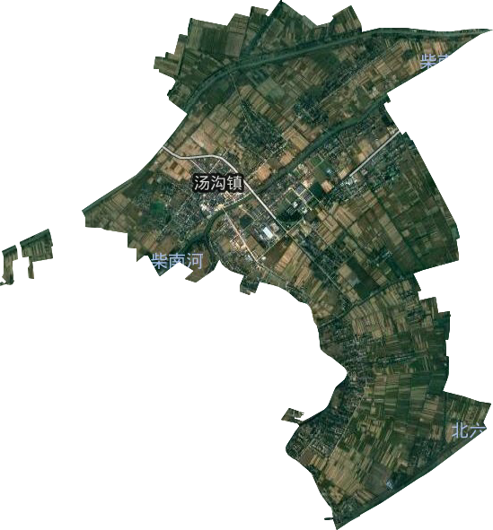汤沟镇卫星图