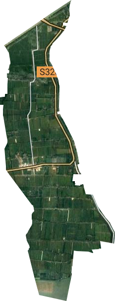 白马湖农场卫星图