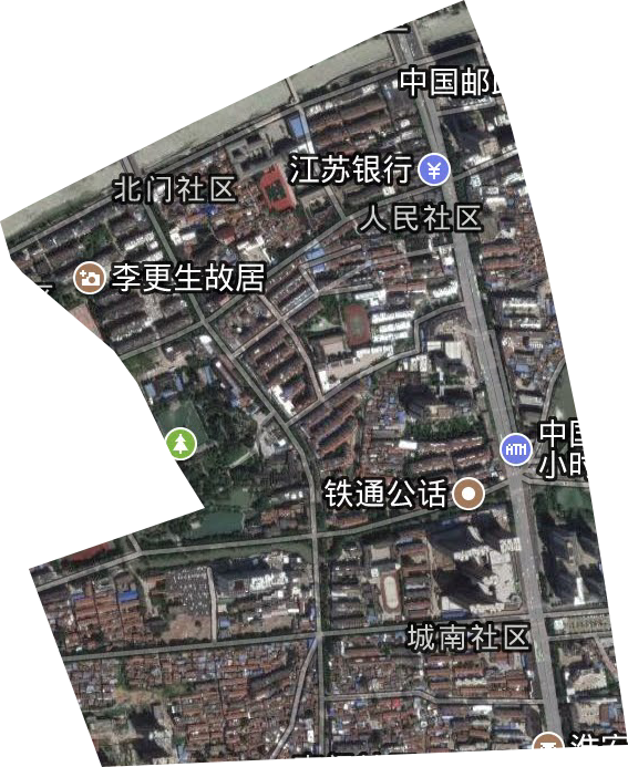 清江街道卫星图