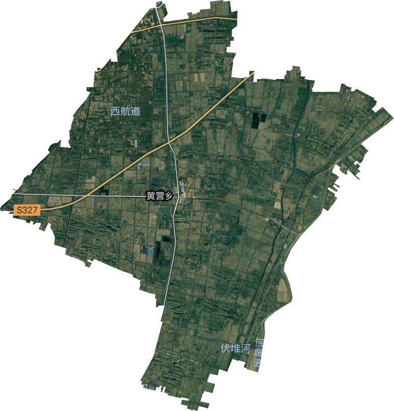 黄营乡卫星图