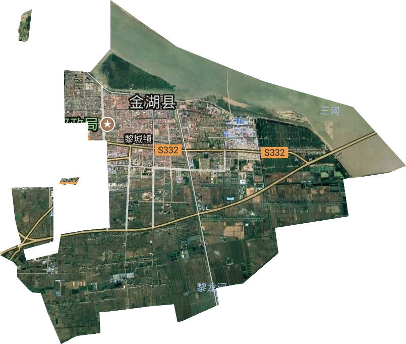 黎城镇卫星图