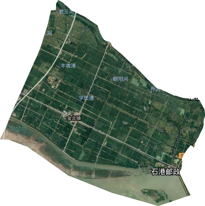 金北镇卫星图