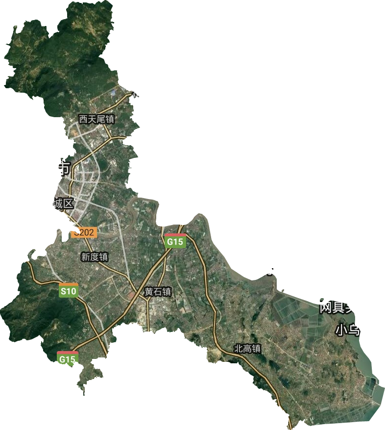 荔城区卫星图