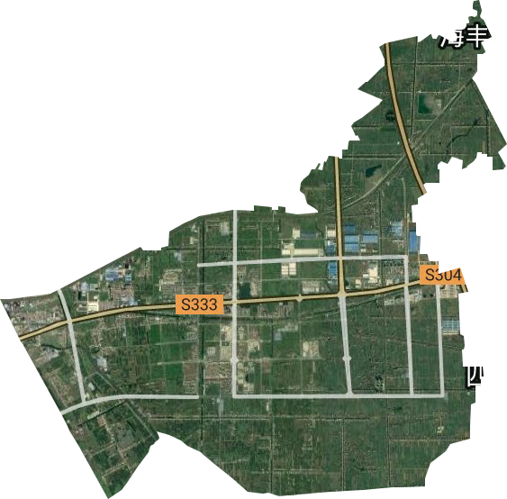 城东新区卫星图