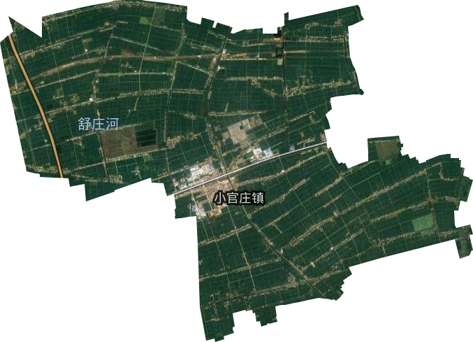 小官庄镇卫星图