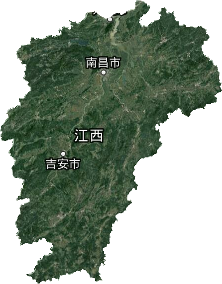 江西省卫星图