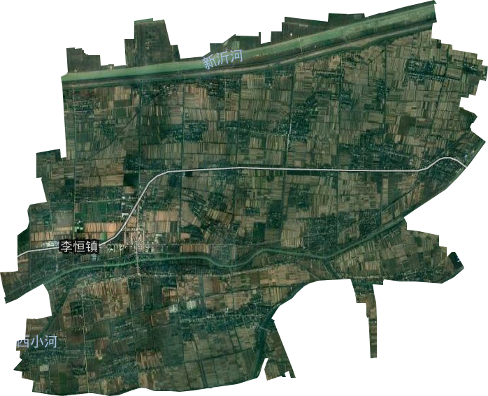 李恒镇卫星图
