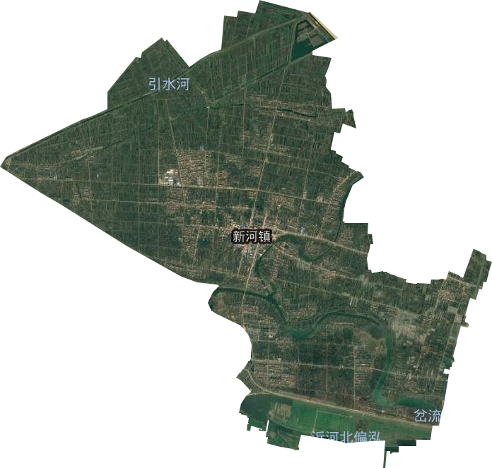新河镇卫星图