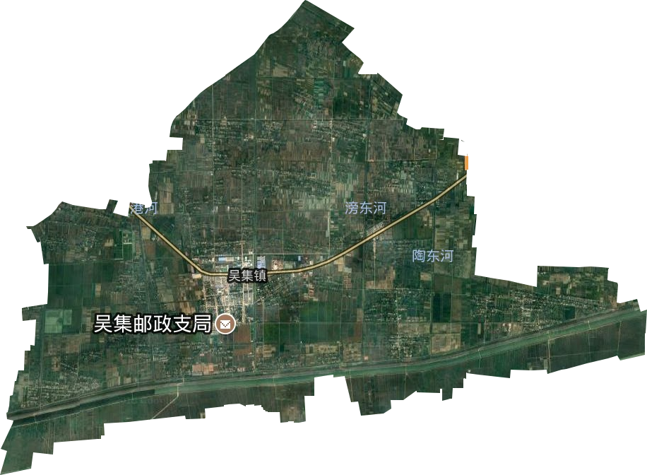 吴集镇卫星图