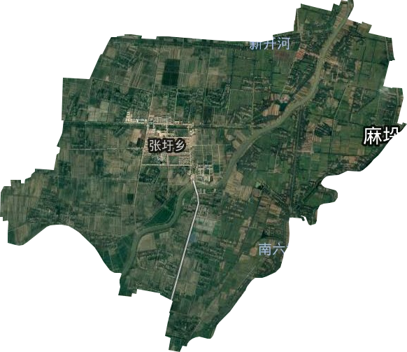 张圩乡卫星图