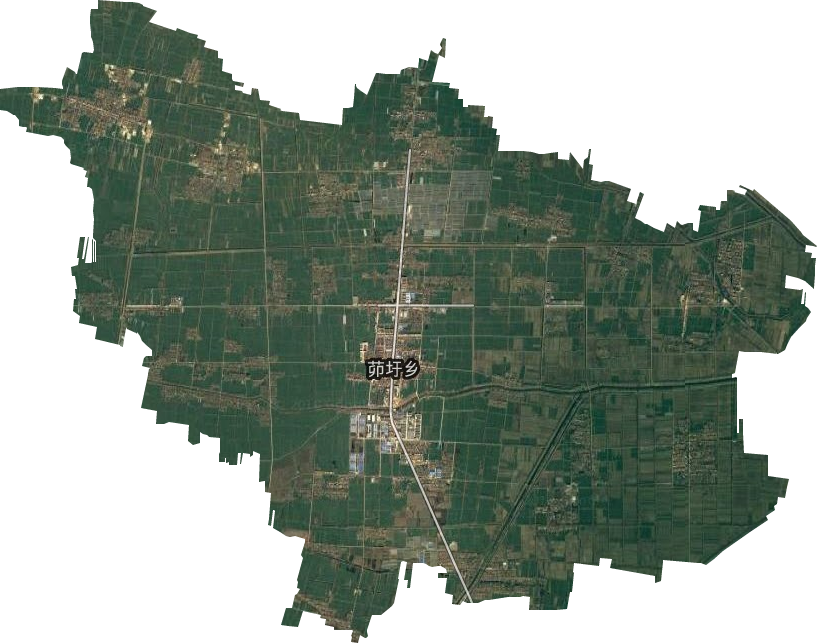 茆圩乡卫星图