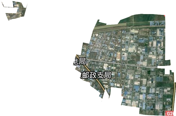 沭阳经济开发区卫星图