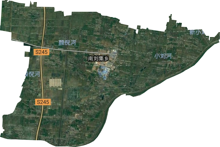 南刘集乡卫星图