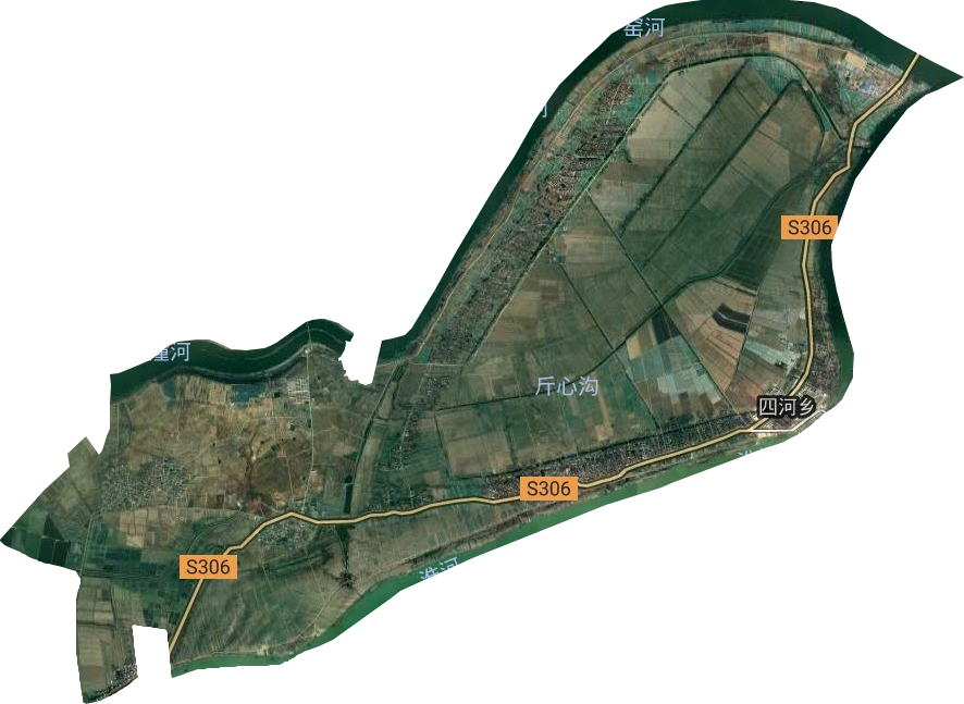 四河乡卫星图