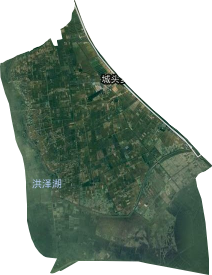 城头乡卫星图