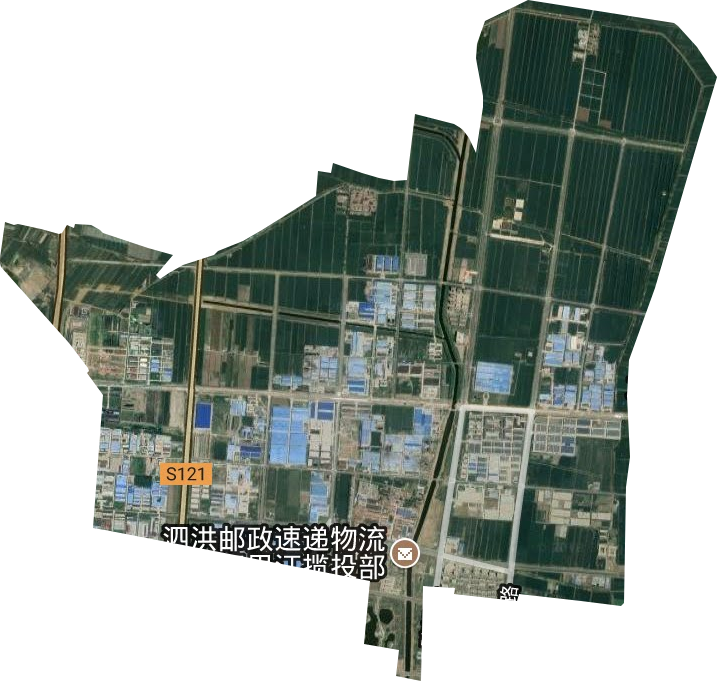 五里江农场卫星图
