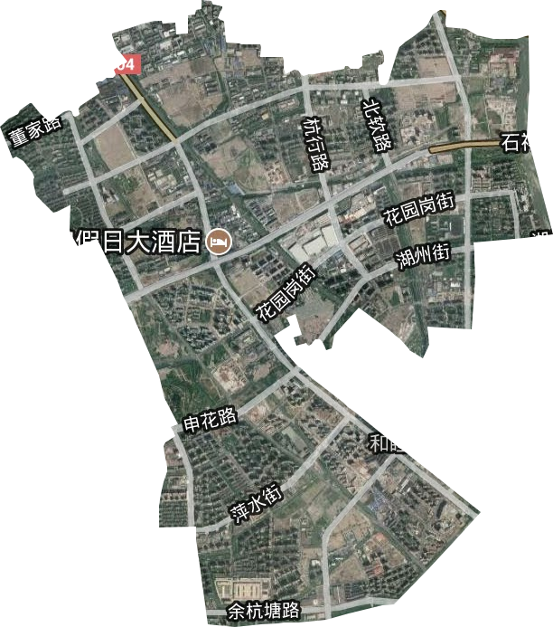 祥符街道卫星图
